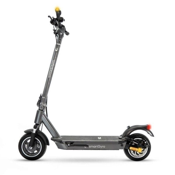 Patinete Eléctrico SmartGyro K2 Titán Certificado/ Motor 800W/ Ruedas 10"/ 25km/h /Autonomía 45km/ Gris