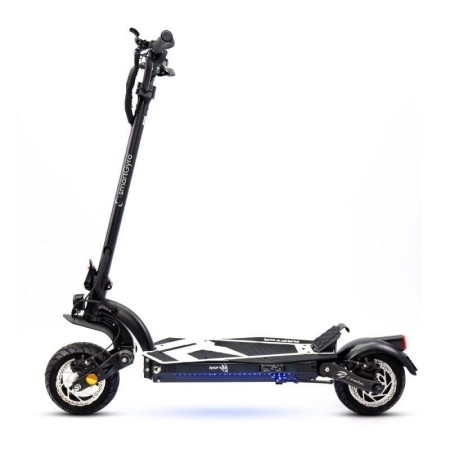 Patinete Eléctrico SmartGyro Raptor Certificado/ Motor 1000W/ Ruedas 10"/ 25km/h /Autonomía 70km/ Negro