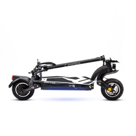 Patinete Eléctrico SmartGyro Raptor Certificado/ Motor 1000W/ Ruedas 10"/ 25km/h /Autonomía 70km/ Negro