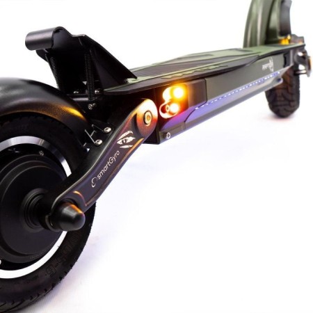 Patinete Eléctrico SmartGyro Raptor Certificado/ Motor 1000W/ Ruedas 10"/ 25km/h /Autonomía 70km/ Negro