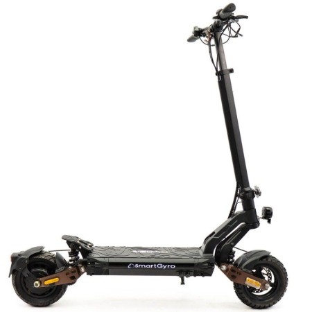 Patinete Eléctrico SmartGyro Ryder Certificado/ Motor 1000W/ Ruedas 10"/ 25km/h/ Autonomía 75km