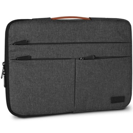 Funda Subblim Air Padding 360 Sleeve para Portátiles hasta 15.6"/ Gris Oscuro