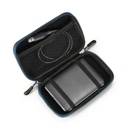 Funda para Disco Externo de 2.5" Subblim HDD Business/ Azul Oscuro