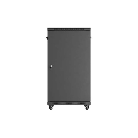 Armario rack phoenix 22u 600x800 de pie servidor 19'' hasta 1000 kg negro