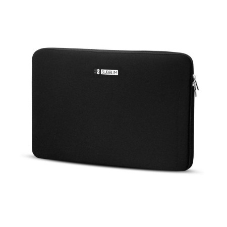 Funda Subblim Business Laptop Sleeve Neoprene V2 para Portátiles hasta 15.6"/ Negra