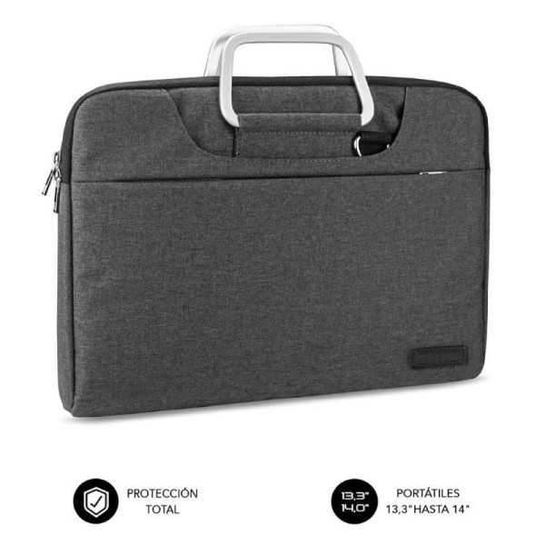 Maletín Subblim Business para Portátiles 13.3-14"/ Gris