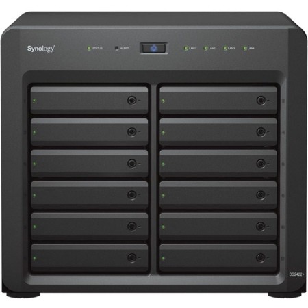 NAS Synology Diskstation DS2422+/ 12 Bahías 3.5"- 2.5"/ 4GB DDR4/ Formato Torre