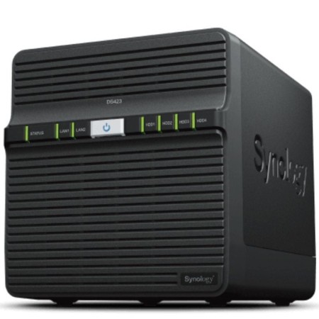 NAS Synology Diskstation DS423/ 4 Bahías 3.5"- 2.5"/ 2GB DDR4/ Formato Torre