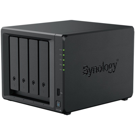 NAS Synology Diskstation DS423+/ 4 Bahías 3.5"- 2.5"/ 2GB DDR4/ Formato Torre