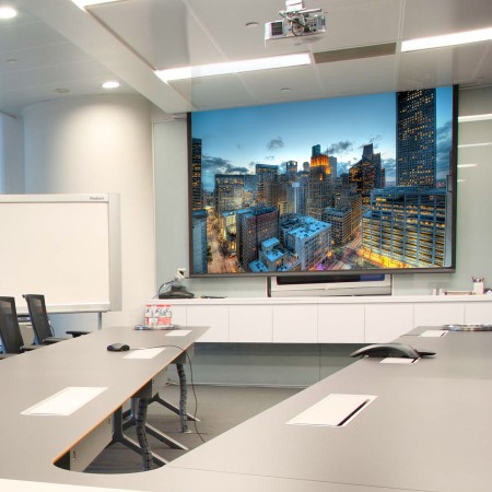 Phoenix -  pantalla electrica videoproyector pared y techo 169´´ ratio 1:1 4:3 16:9 3m x 3m