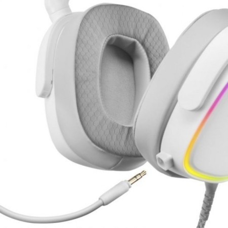 Auriculares Gaming con Micrófono Mars Gaming MHAW/ Jack 3.5/ Blancos