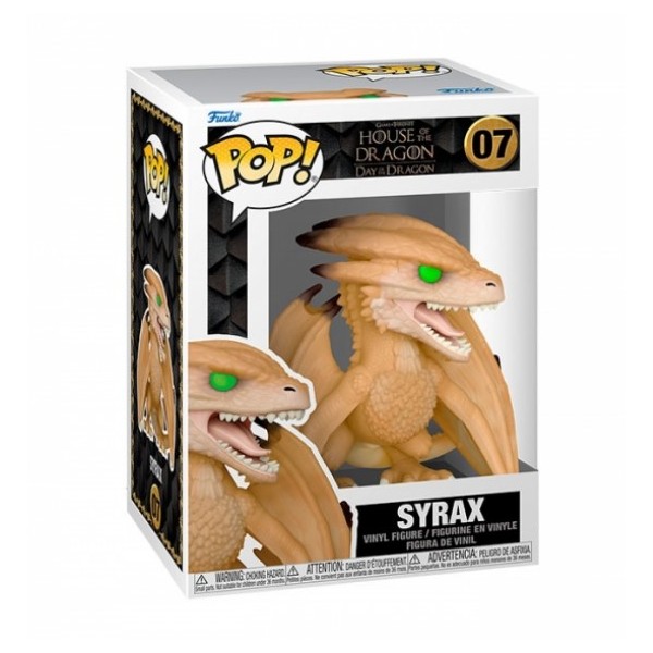 Funko pop la casa del dragon syrax 65605