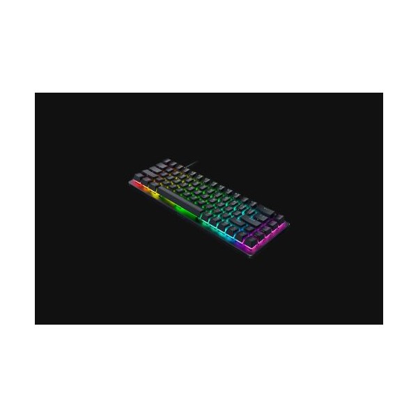 Razer Huntsman V3 HE Magnetic Mini 65% 8KHz teclado Juego USB QWERTY Inglés Negro