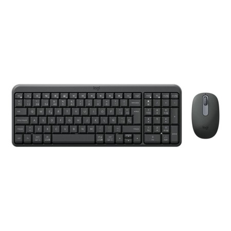 Teclado  mouse logitech mk250 inalambrico negro