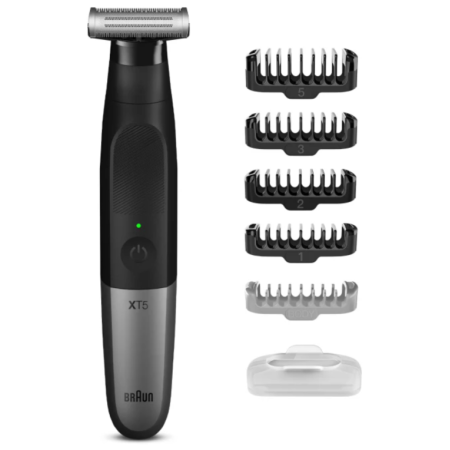 Braun XT5100 cortadora de pelo y maquinilla Negro, Plata