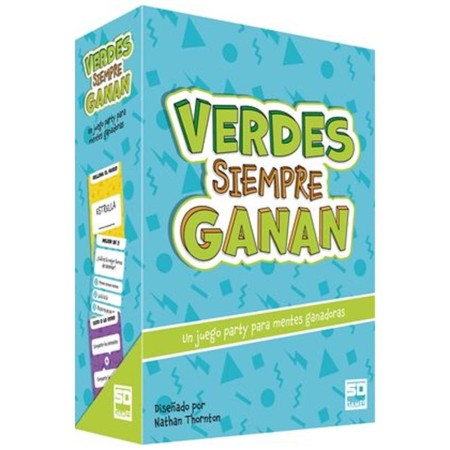 Juego de mesa verdes siempre ganan