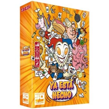 Juego de mesa ya está hecho