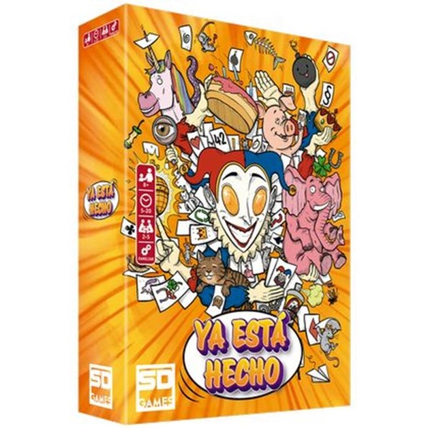 Juego de mesa ya está hecho