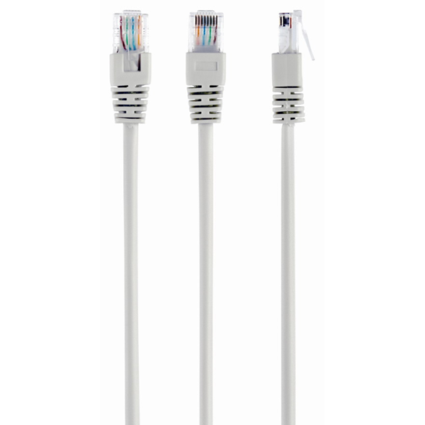Gembird espinal CAT5e UTP Patch , gris , 1 m