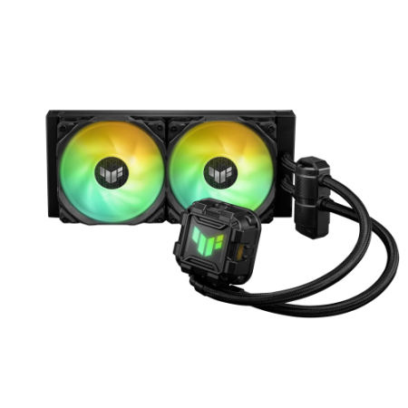 ASUS TUF GAMING LC II 240 ARGB Procesador Kit de refrigeración líquida 12 cm Negro