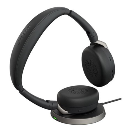 Auriculares jabra evolve2 65 flex uc stereo inalambrico negro