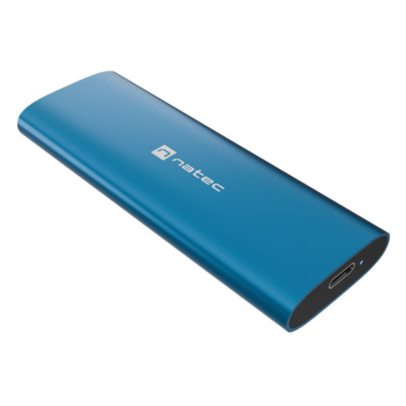 NATEC RHINO M.2 NVME LITE Caja externa para unidad de estado sólido (SSD) Azul