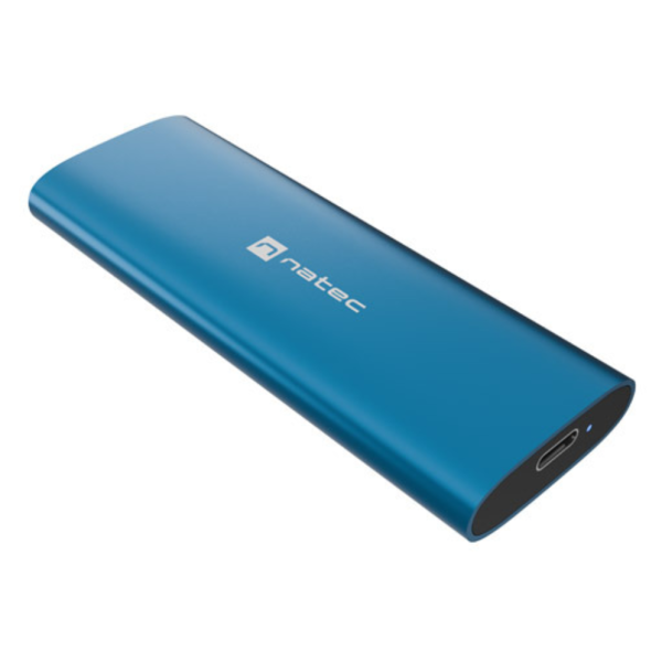 NATEC RHINO M.2 NVME LITE Caja externa para unidad de estado sólido (SSD) Azul