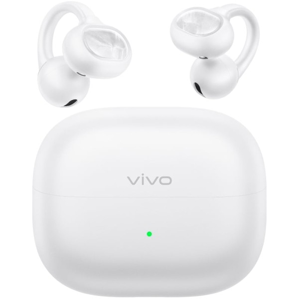 Auriculares Deportivos Bluetooth Vivo Buds Clip con estuche de carga/ Autonomía 10h/ Blancos