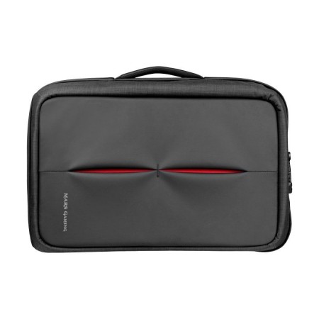 Mochila Mars Gaming MB2 para Portátil hasta 17"/ Puerto USB/ Antirrobo/ Impermeable