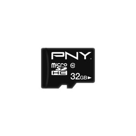 Tarjeta memoria micro secure digital micro sdhc pny performance plus 32gb clase 10 uhs + adaptador sd