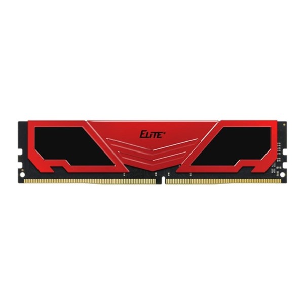Memoria ram ddr4 16gb teamgroup elite heatsink dimm 3200 negro - rojo