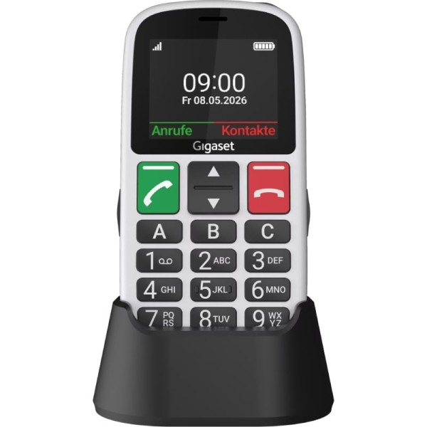 Teléfono Móvil Gigaset GL30 para Personas Mayores/ 4G/ Blanco
