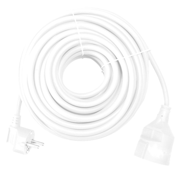 Cable prolongador de correiente silver electrics 3m - 3x 1.5mm - 250v - 16a - 3.500w -