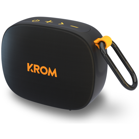 Krom NXKROMGROOVY altavoz portátil o de fiesta Altavoz monofónico portátil Negro, Naranja 5 W