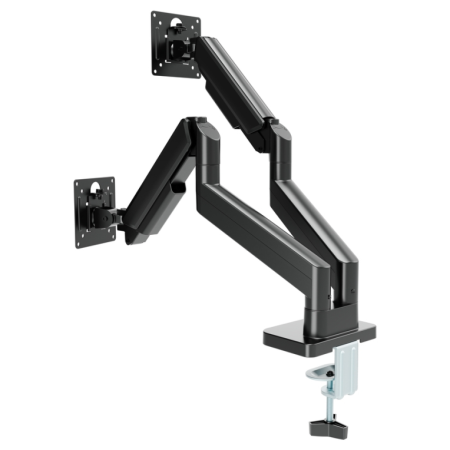 Gembird MA-DA2-06 soporte para monitor 81,3 cm (32″) Escritorio Negro
