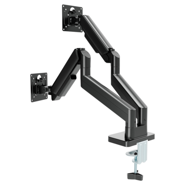 Gembird MA-DA2-06 soporte para monitor 81,3 cm (32″) Escritorio Negro