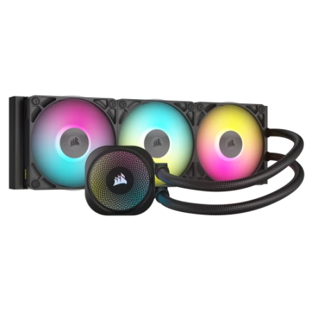 Corsair iCUE LINK TITAN RX RGB Procesador Sistema de refrigeración líquida todo en uno 12 cm Negro 1 pieza(s)
