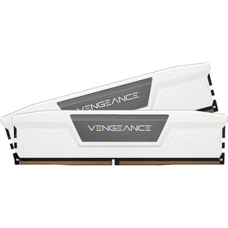 MEMORIA CORSAIR DDR5 32GB 2X16GB PC6000 VENGEANCE BLANCA CMK32GX5M2E6000Z36W