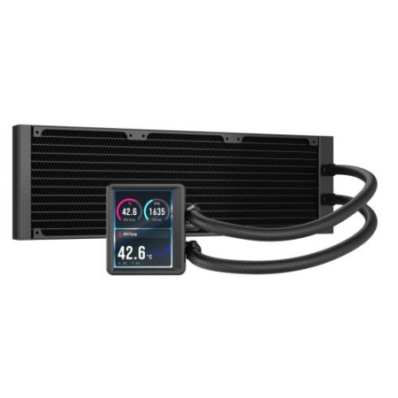 VENTI. CPU CORSAIR NAUTILUS II 360 RS LCD 360MM RADIATOR LIQUID CPU COOLER CW-9061053-WW