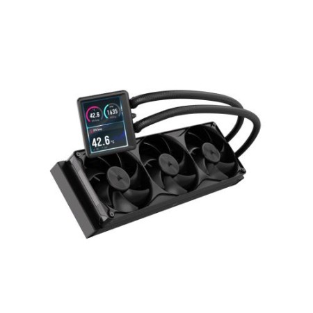 VENTI. CPU CORSAIR NAUTILUS II 360 RS LCD 360MM RADIATOR LIQUID CPU COOLER CW-9061053-WW