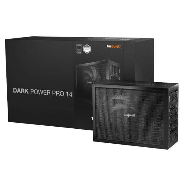 Fuente alimentacion be quiet! dark power pro14 io gaming atx 1600w