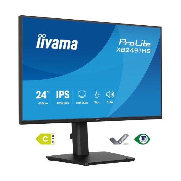 MONITOR IIYAMA, 24″, IPS, 4-SIDE SLIM BEZEL 1920x1080 120HZ
