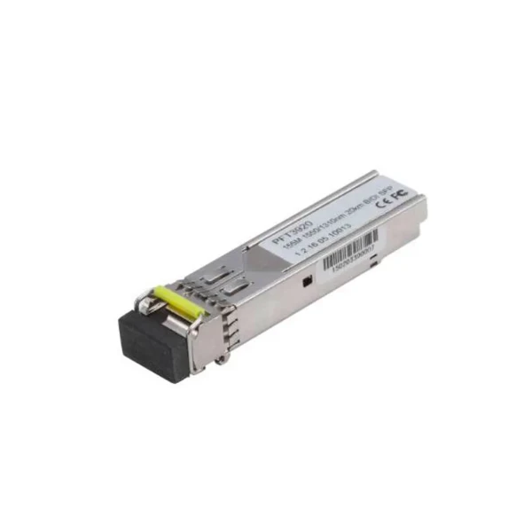 PFT3910: DAHUA MODULO OPTICO SFP, 155MBPS, FIBRA MONOMODO SIMPLE, LC, 1310NM TX/1550NM RX, DISTANCIA HASTA 20KM, -40°C A +85°C