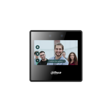 DHI-ASI3223A: DAHUA TERMINAL AUTONOMO DE CONTROL DE ACCESO POR RECONOCIMIENTO FACIAL, 2MP, DOBLE CAMARA, PANTALLA TACTIL 4,3″, 2