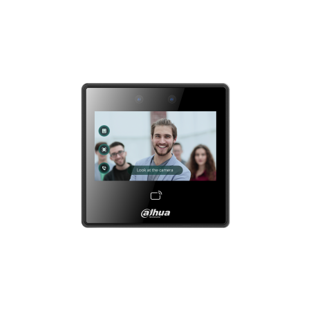 DHI-ASI3213A-W: DAHUA TERMINAL AUTONOMO DE CONTROL DE ACCESO POR RECONOCIMIENTO FACIAL, 2MP, DOBLE CAMARA, PANTALLA TACTIL 4,3″,