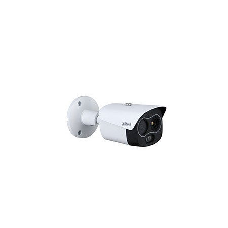 DHI-TPC-BF1241-B10F12-DW-S8: DAHUA CAMARA IP BULLET DUAL TERMICA + VISIBLE EUREKA, TERMICA 256X192 10MM F1.0, VISIBLE 4MP 12MM F
