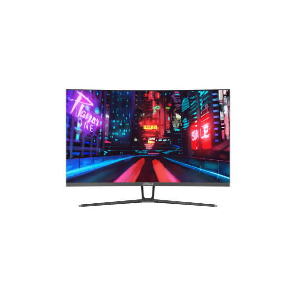 DHI-LM32-E230C-A5: DAHUA MONITOR GAMING 31,5″, PANEL VA CURVO, FULL HD 1920X1080, 165HZ, 1MS, 250CD/M2, HDMI X2, DP 1.2, AUDIO O