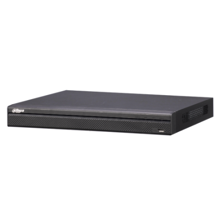 DHI-NVR5216-4KS2(V2.0): DAHUA GRABADOR NVR PRO 16 CANALES, 2 HDD, 320MBPS, CAMARAS IP HASTA 24MP, DECOD. 4X4K/16X1080P, H.265+, 