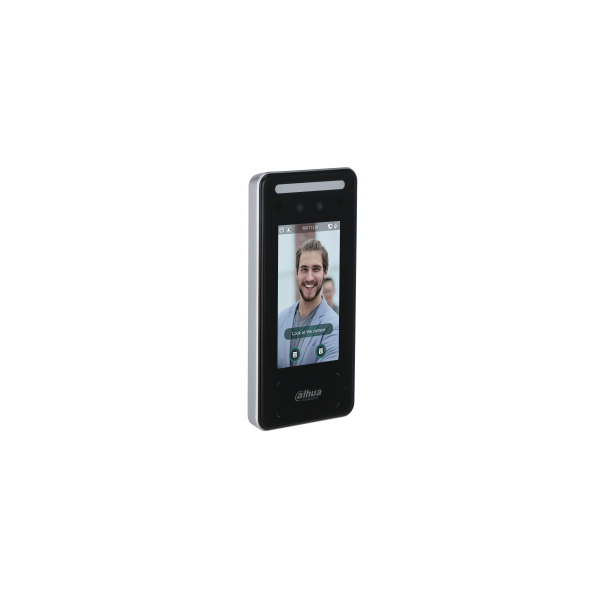 DHI-ASI6213J-MW: DAHUA TERMINAL DE CONTROL DE ACCESO POR RECONOCIMIENTO FACIAL, 2MP, DOBLE CAMARA, PANTALLA TACTIL 4,3″, WIFI, 2