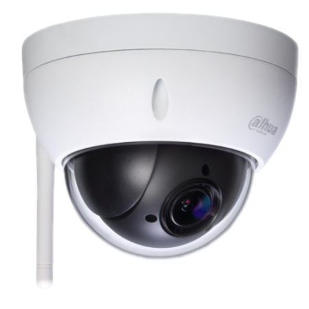 DH-SD22204UE-GN-W: DAHUA CAMARA IP PTZ 2MP, ZOOM OPTICO 4X, WIFI, IR 20M, WIZSENSE, DETECCION FACIAL, SMD, MICROFONO, MICROSD HA